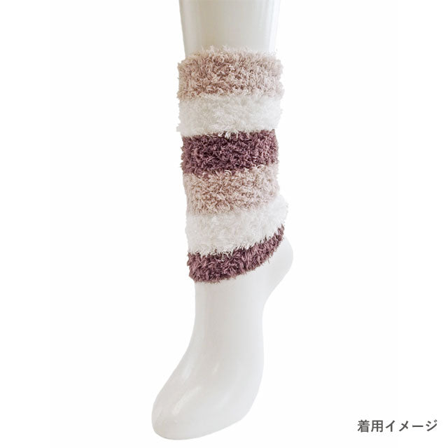 レディース ふわふわ 足首ウォーマー 3足セット