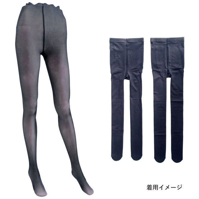 フェイクタイツ 3本セット レディース