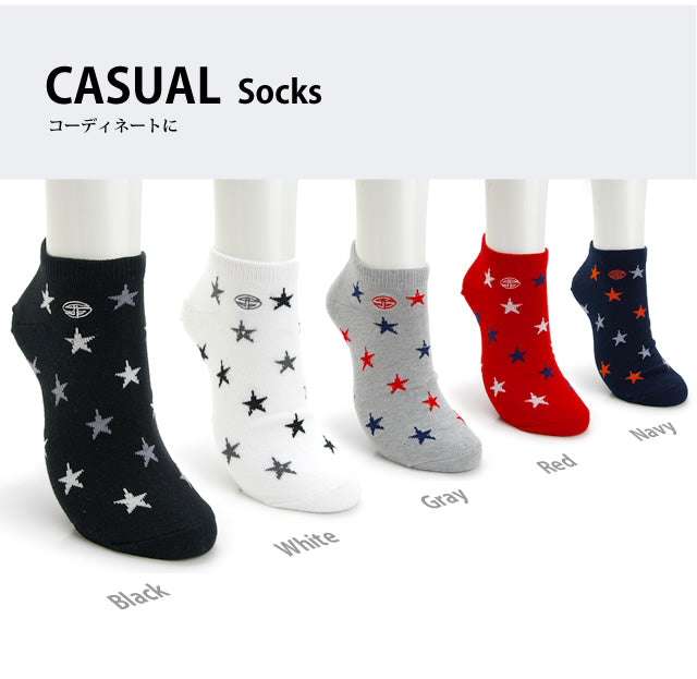 メンズスニーカーソックス 4足セット ジョディストゥ