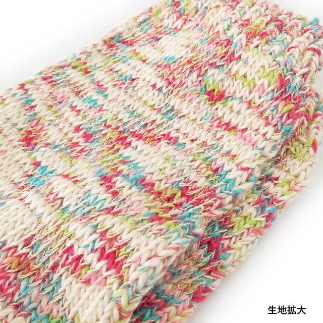 靴下 レディース スラブ 色おまかせ5足セット