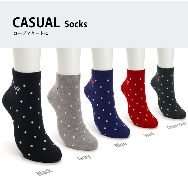 メンズスニーカーソックス  4足セット ジョディストゥ