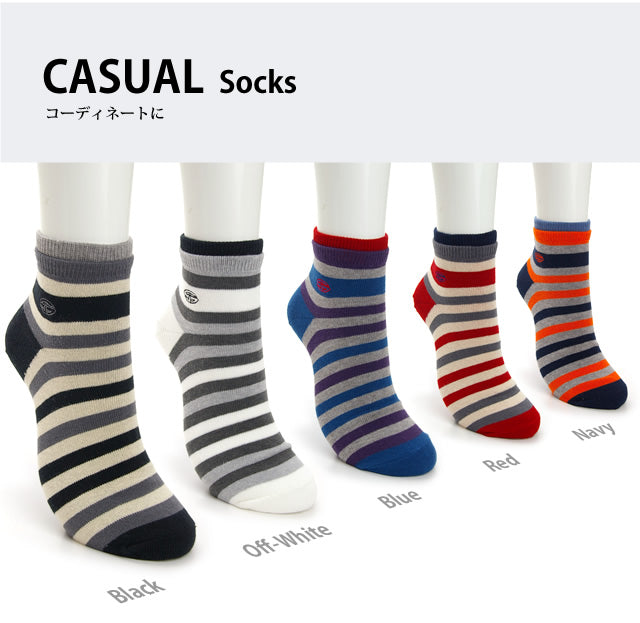 メンズスニーカーソックス  4足セット ジョディストゥ